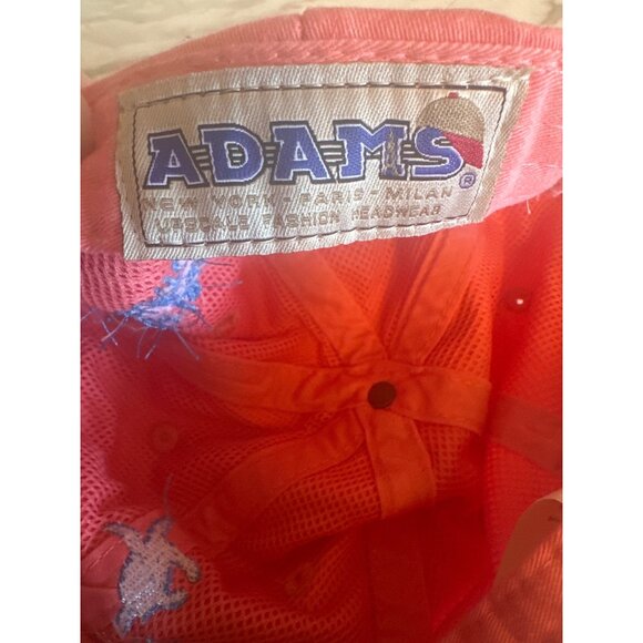 Anna Maria Island Turtle Watch Coral Pink Cap Hat Adjsutable - Picture 5 of 5